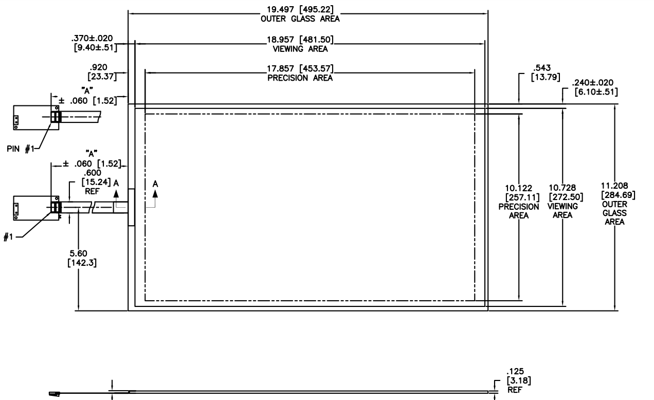 21.78inch 3M Touchscreen
