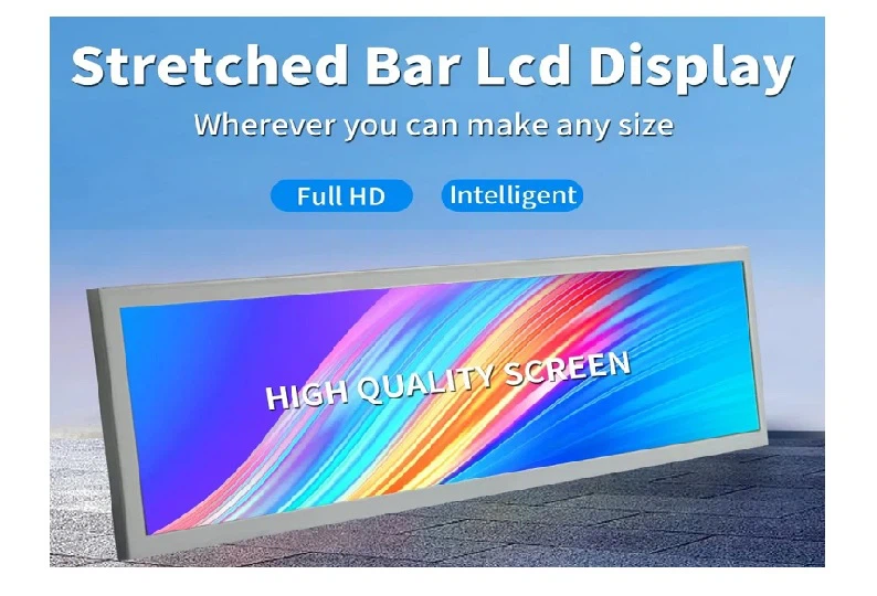 bar type lcd display